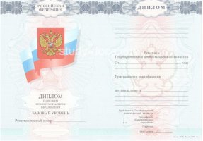 Диплом техникума 2007-2010 в Уфе